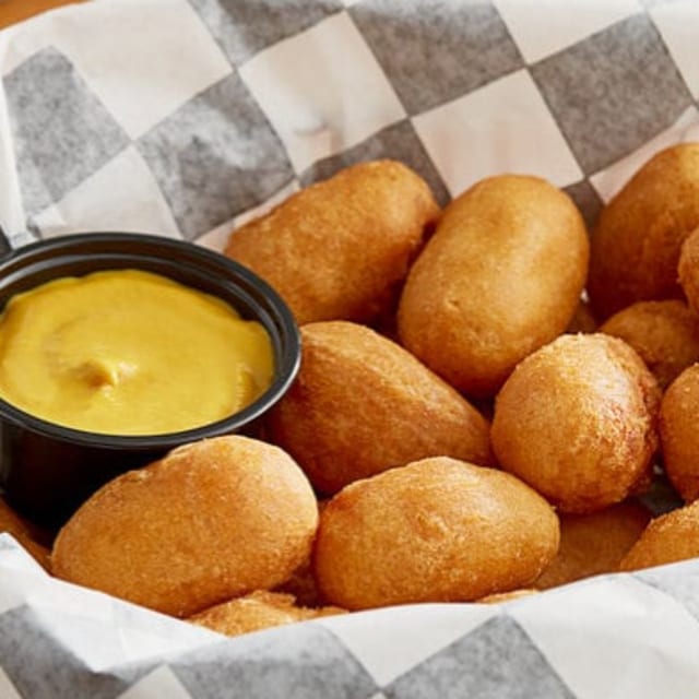 Mini Corn Dogs.